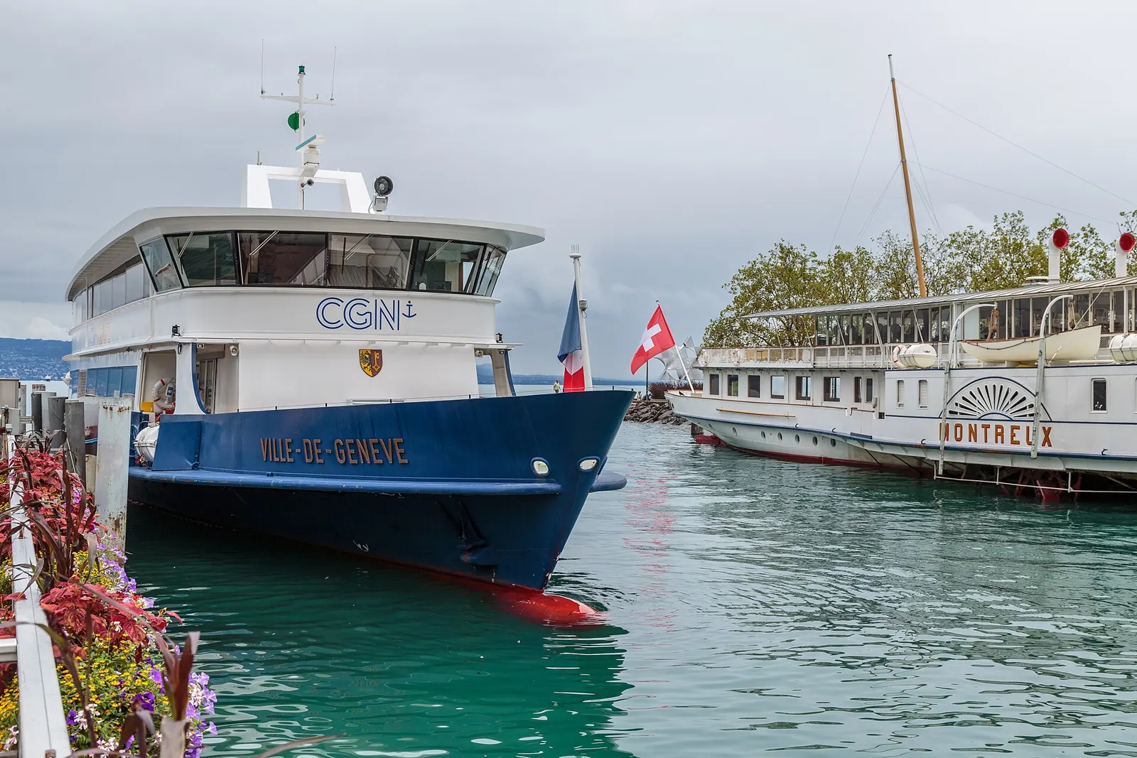 Lausanne et le Léman, ville natale de l'autrice
