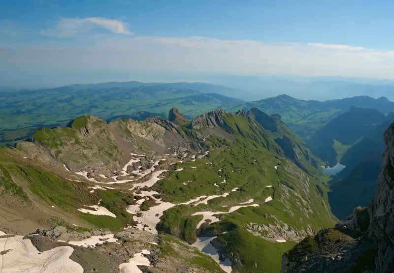 Le Seealpsee dans l'Alpstein, Appenzell