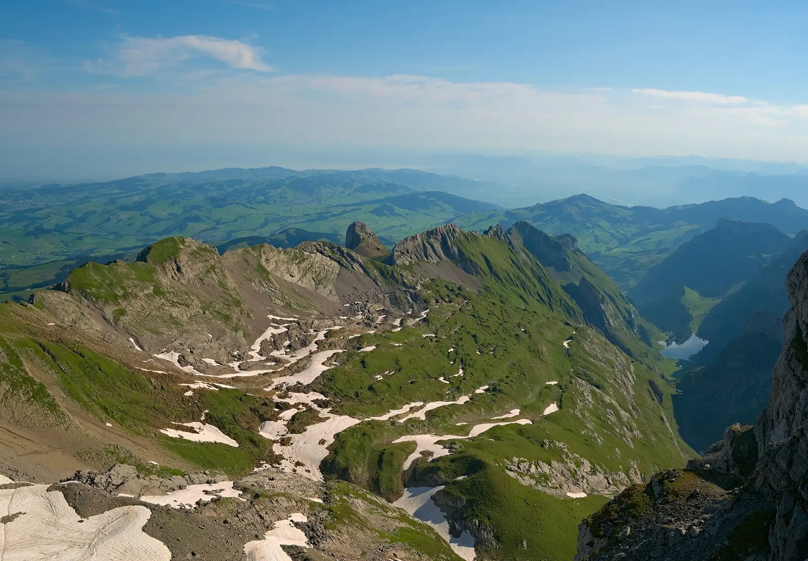 Le Seealpsee dans l'Alpstein, Appenzell