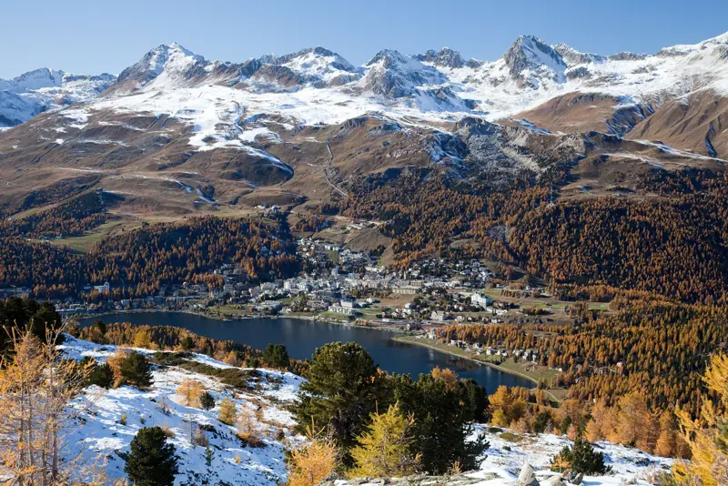 St. Moritz in the Engadine, Graubünden