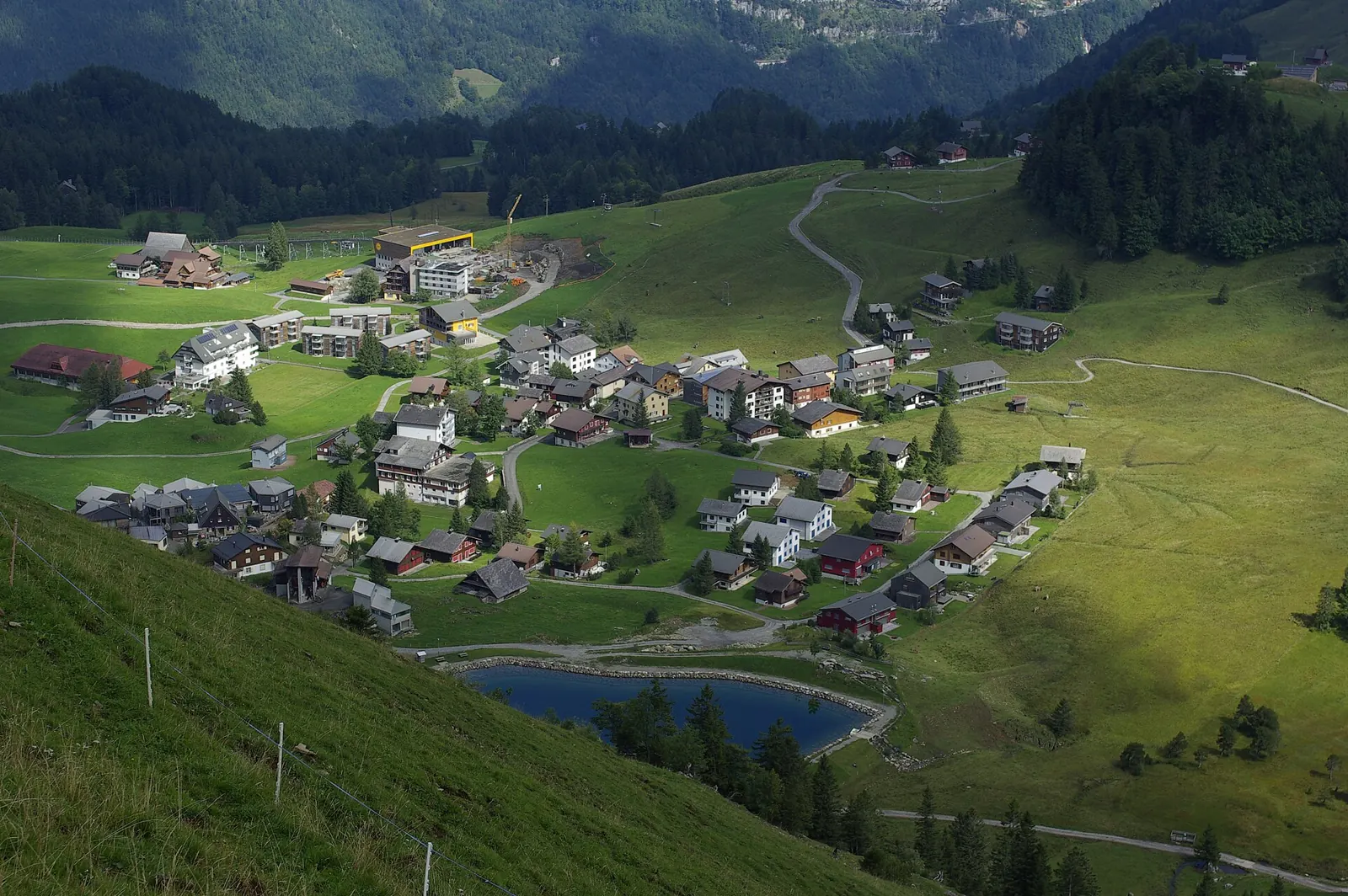 Stoos au-dessus du lac des Quatre-Cantons, canton de Schwytz