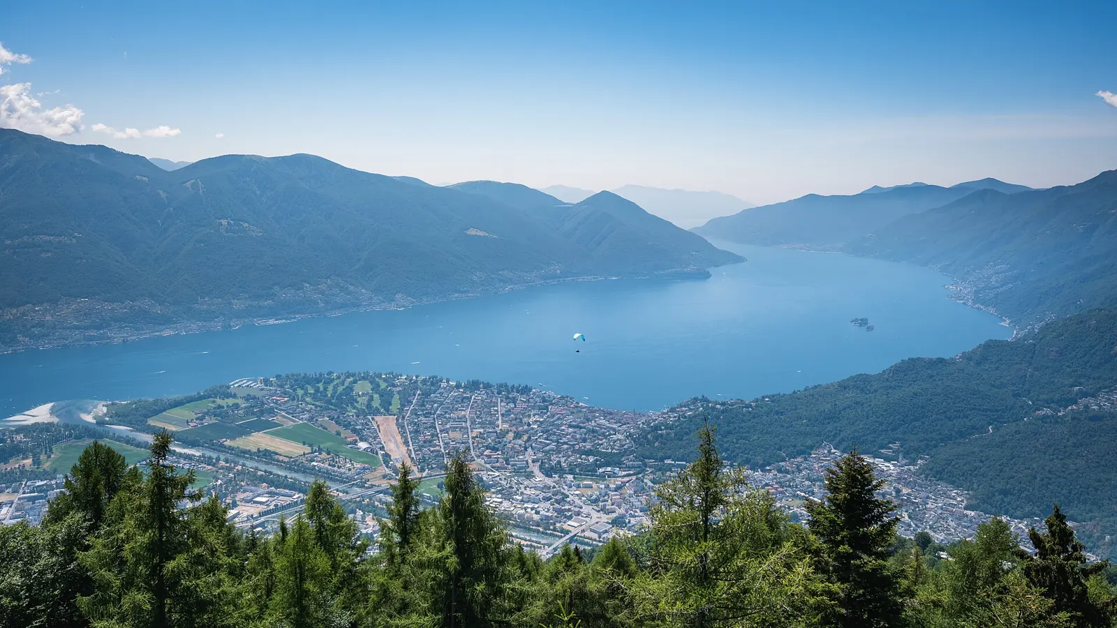 Ascona au bord du lac Majeur, Tessin