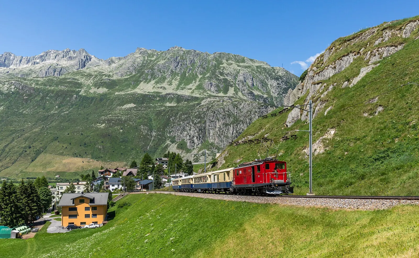 Andermatt, dans le canton d'Uri