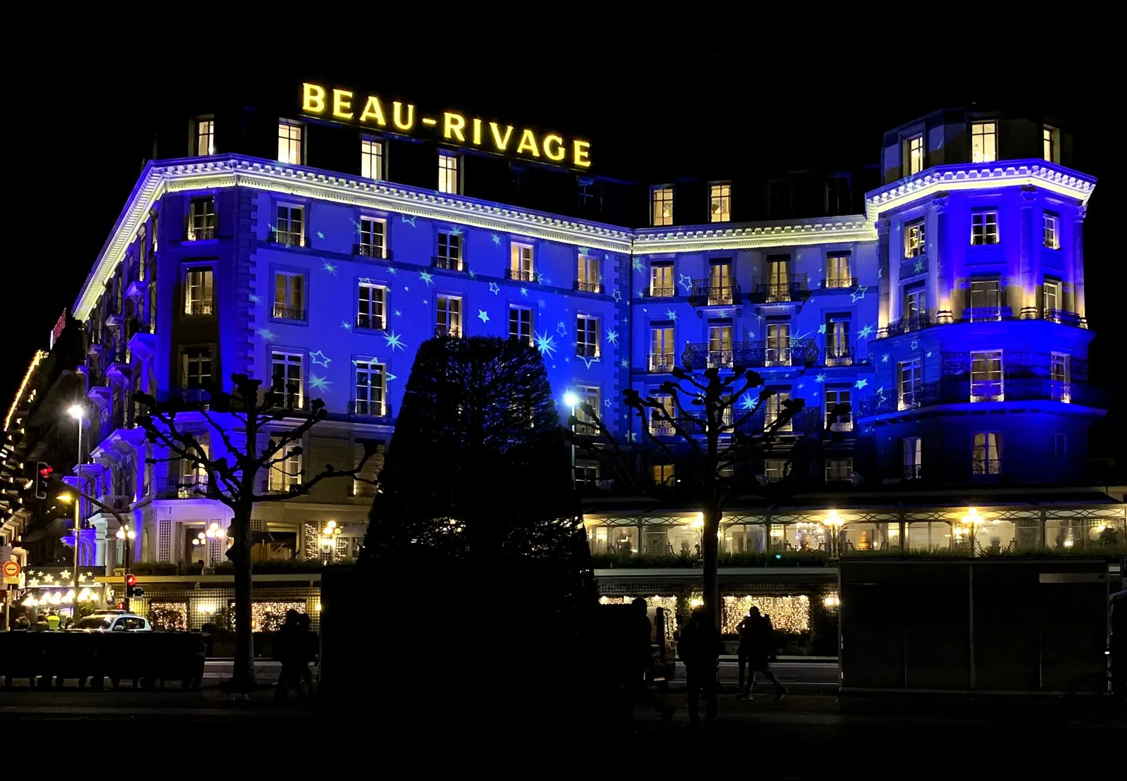 Quai du Mont-Blanc lakefront in Geneva