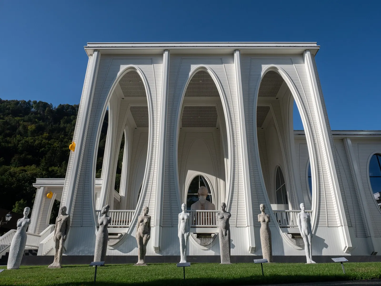 Tamina thermal spa in Bad Ragaz