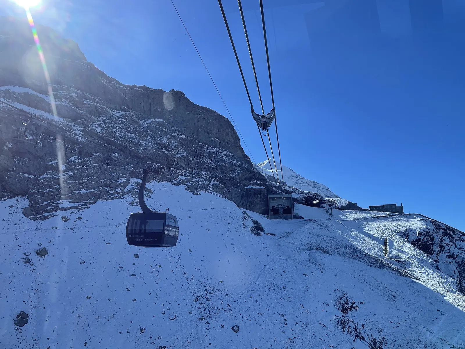 Grindelwald village below the Eiger