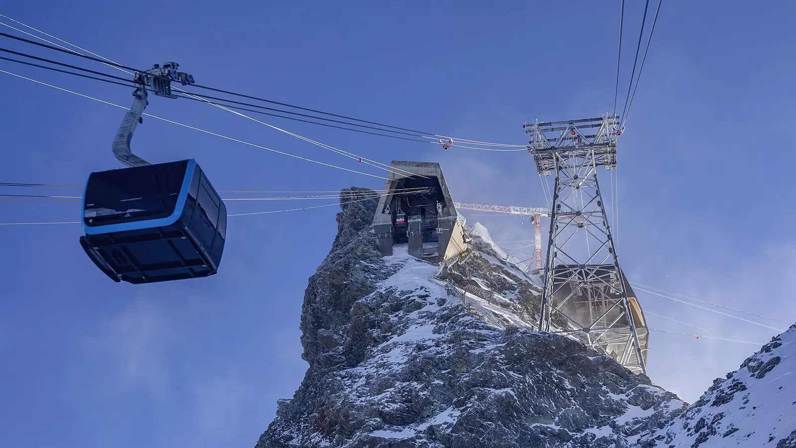 Matterhorn Glacier Paradise high above Zermatt